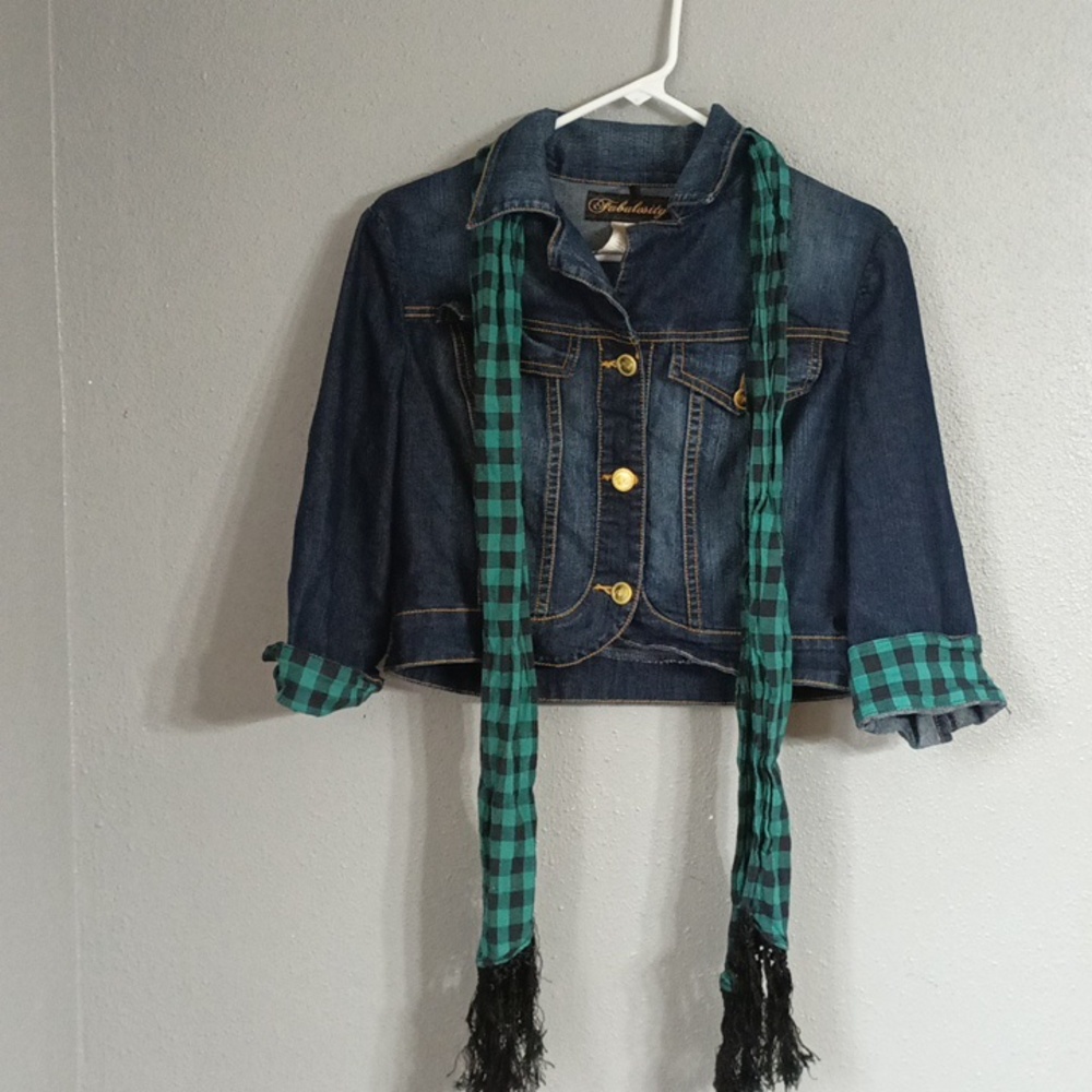 Fabulously Jean Jacket Size Large